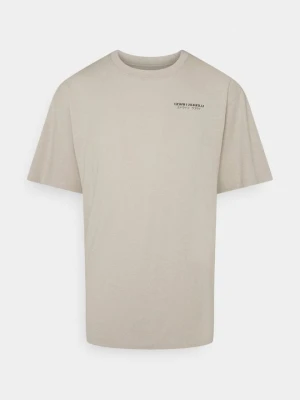 T-shirt z nadrukiem Edwin szary
