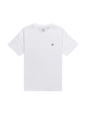T-shirt z nadrukiem Element biały