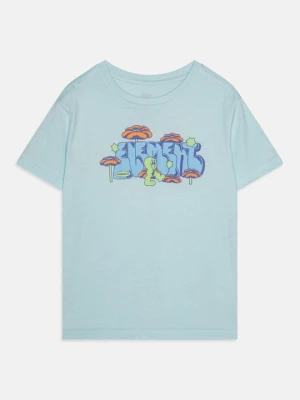 T-shirt z nadrukiem Element jasnoniebieski