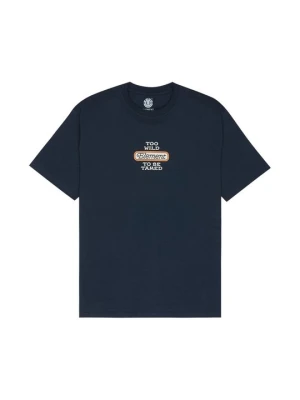 T-shirt z nadrukiem Element niebieski