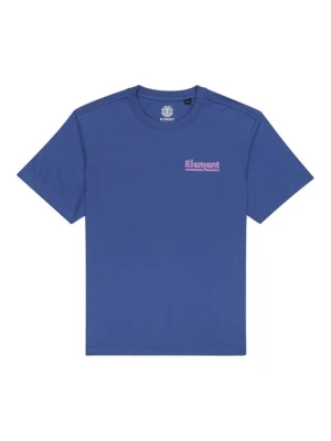 T-shirt z nadrukiem Element niebieski