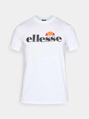 T-shirt z nadrukiem Ellesse biały