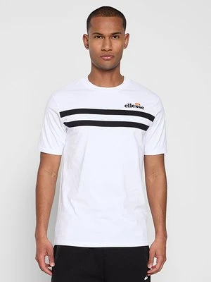 T-shirt z nadrukiem Ellesse biały