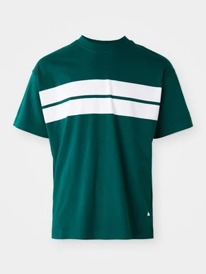T-shirt z nadrukiem Ellesse ciemnozielony