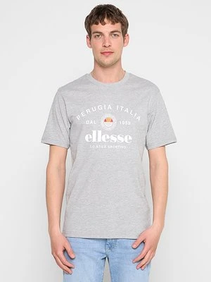 T-shirt z nadrukiem Ellesse jasnoszary