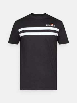 T-shirt z nadrukiem Ellesse czarny