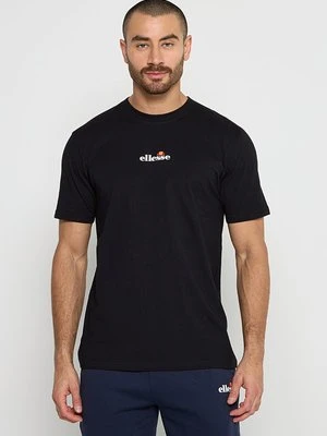 T-shirt z nadrukiem Ellesse czarny