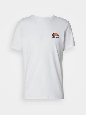 T-shirt z nadrukiem Ellesse biały