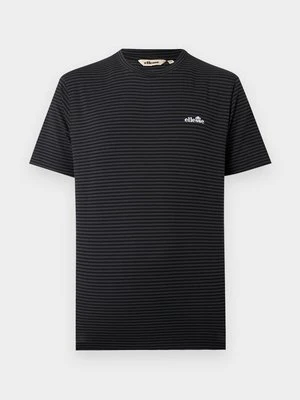 T-shirt z nadrukiem Ellesse czarny
