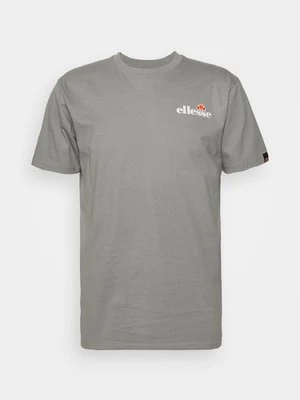 T-shirt z nadrukiem Ellesse szary