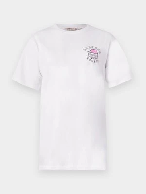 T-shirt z nadrukiem Ellesse biały