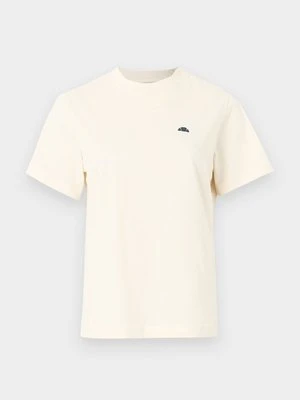 T-shirt z nadrukiem Ellesse mleczny
