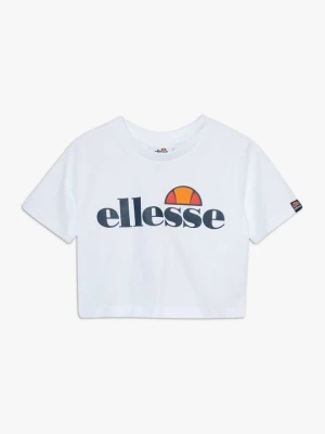T-shirt z nadrukiem Ellesse biały