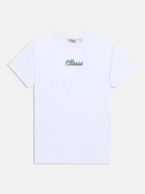 T-shirt z nadrukiem Ellesse biały
