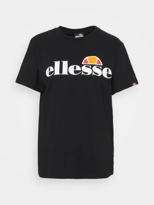 T-shirt z nadrukiem Ellesse czarny