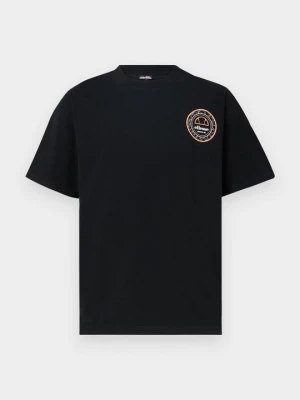 T-shirt z nadrukiem Ellesse czarny