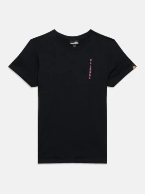 T-shirt z nadrukiem Ellesse czarny