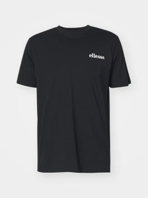 T-shirt z nadrukiem Ellesse czarny