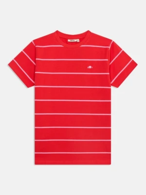 T-shirt z nadrukiem Ellesse czerwony