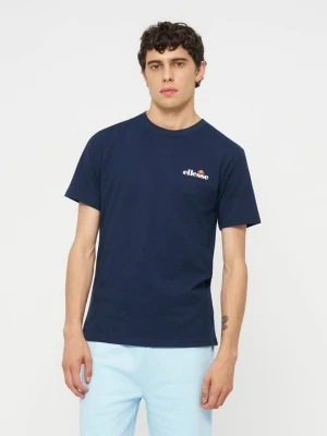 T-shirt z nadrukiem Ellesse granatowy
