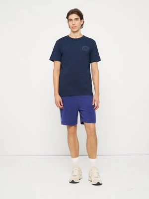 T-shirt z nadrukiem Ellesse granatowy