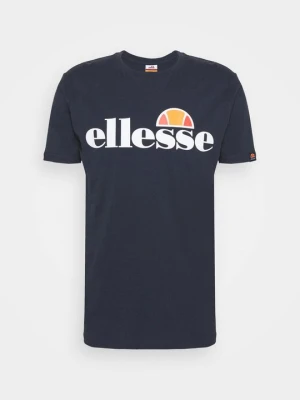 T-shirt z nadrukiem Ellesse granatowy