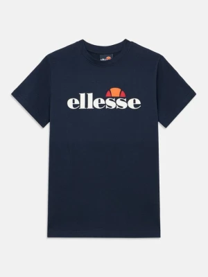 T-shirt z nadrukiem Ellesse granatowy