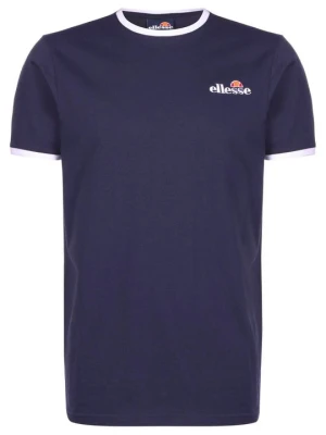 T-shirt z nadrukiem Ellesse niebieski