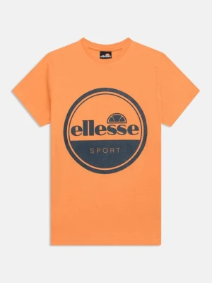 T-shirt z nadrukiem Ellesse pomarańczowy