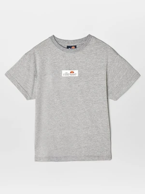 T-shirt z nadrukiem Ellesse szary