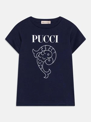 T-shirt z nadrukiem EMILIO PUCCI