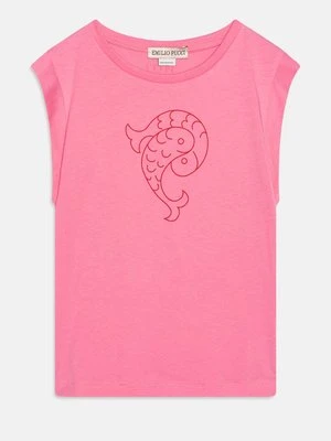 T-shirt z nadrukiem EMILIO PUCCI
