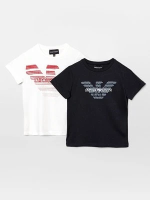 T-shirt z nadrukiem Emporio Armani