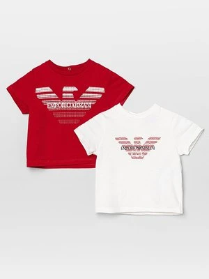 T-shirt z nadrukiem Emporio Armani