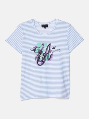 T-shirt z nadrukiem Emporio Armani