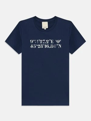 T-shirt z nadrukiem Emporio Armani