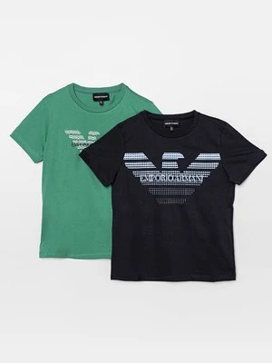 T-shirt z nadrukiem Emporio Armani