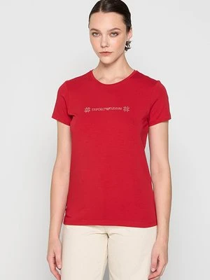 T-shirt z nadrukiem Emporio Armani
