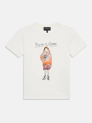 T-shirt z nadrukiem Emporio Armani