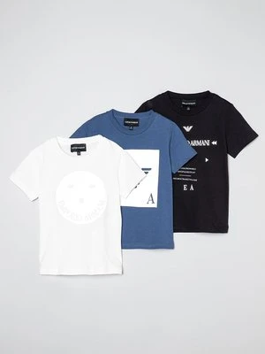 T-shirt z nadrukiem Emporio Armani