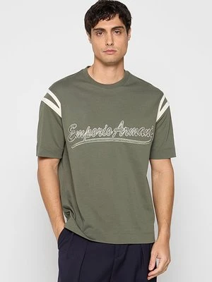 T-shirt z nadrukiem Emporio Armani