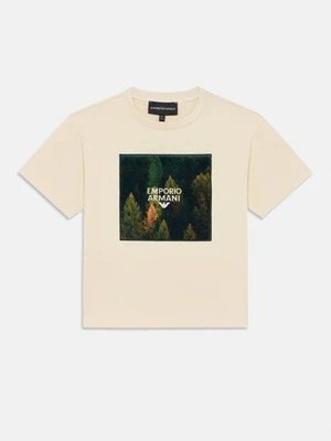 T-shirt z nadrukiem Emporio Armani