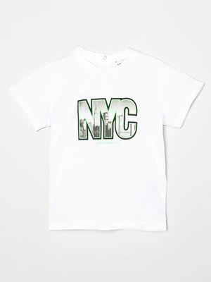 T-shirt z nadrukiem Emporio Armani