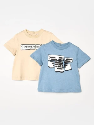 T-shirt z nadrukiem Emporio Armani