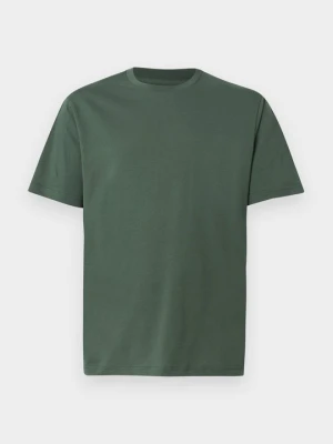 T-shirt z nadrukiem Emporio Armani zielony