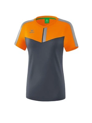 T-shirt z nadrukiem Erima pomarańczowy