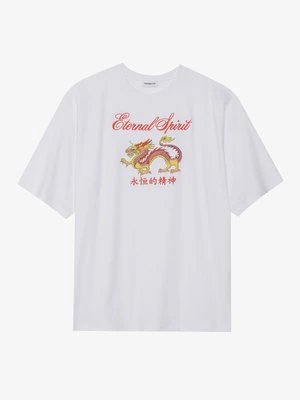 T-shirt z nadrukiem Even&Odd