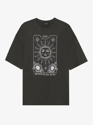 T-shirt z nadrukiem Even&Odd