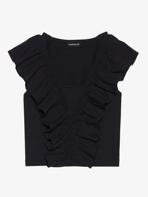 T-shirt z nadrukiem Even&Odd