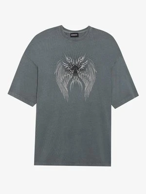 T-shirt z nadrukiem Even&Odd